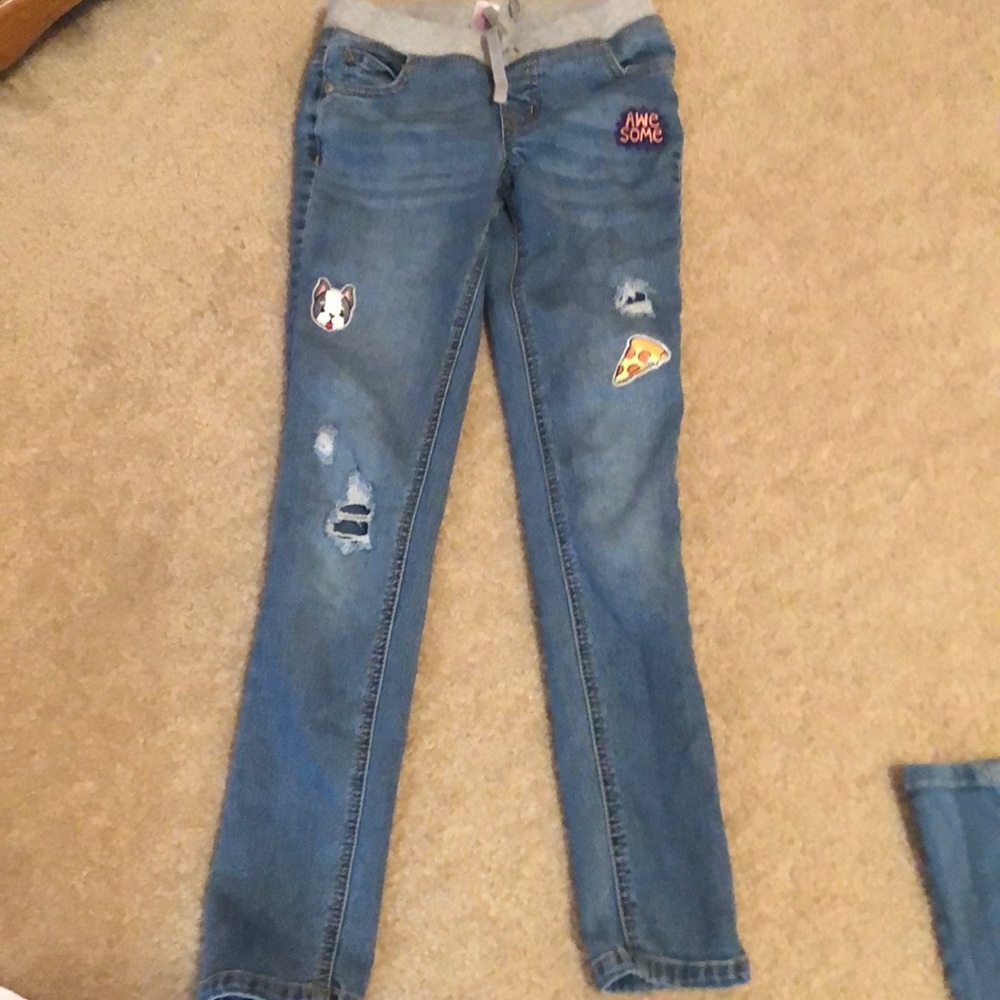 girls justice jeans